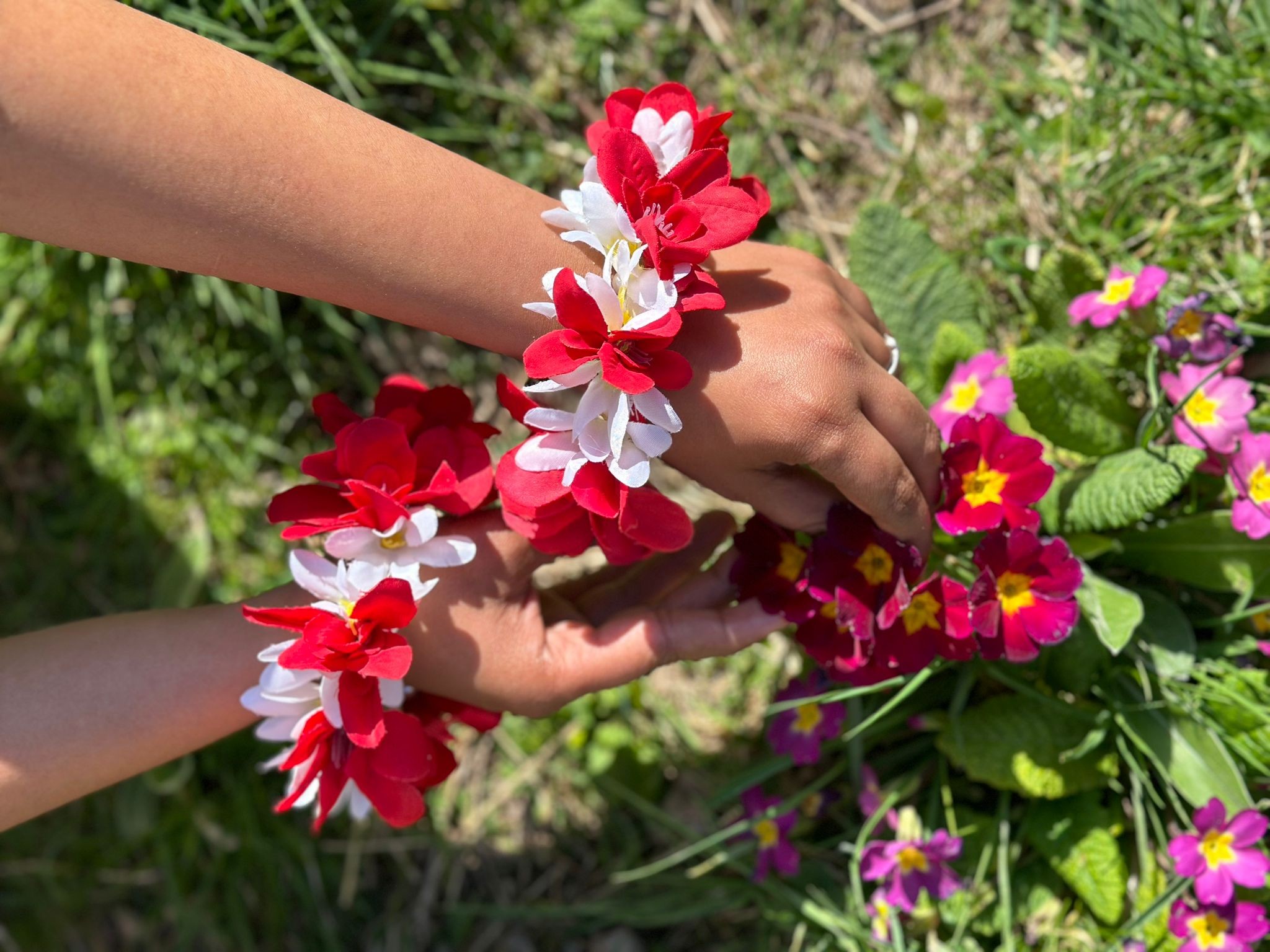 Floral gajra(artificial)