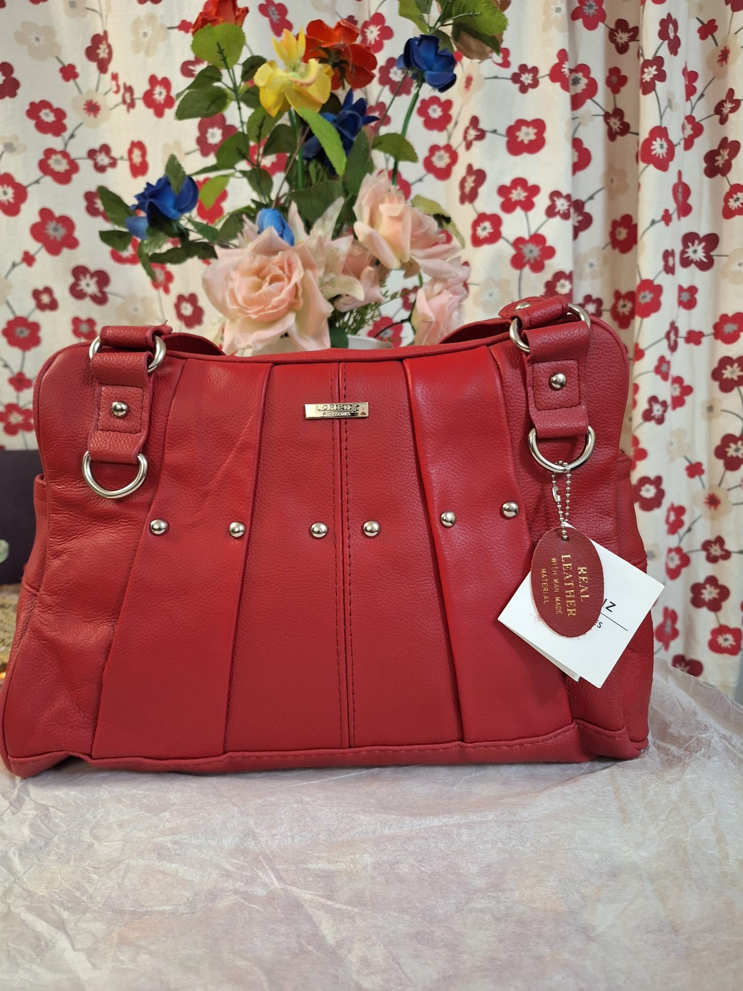 Women’s Classic Pleated Shoulder Bag