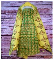Embroidered Cotton Three Piece